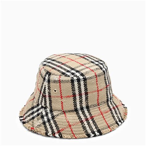 burberry bucket hat second hand